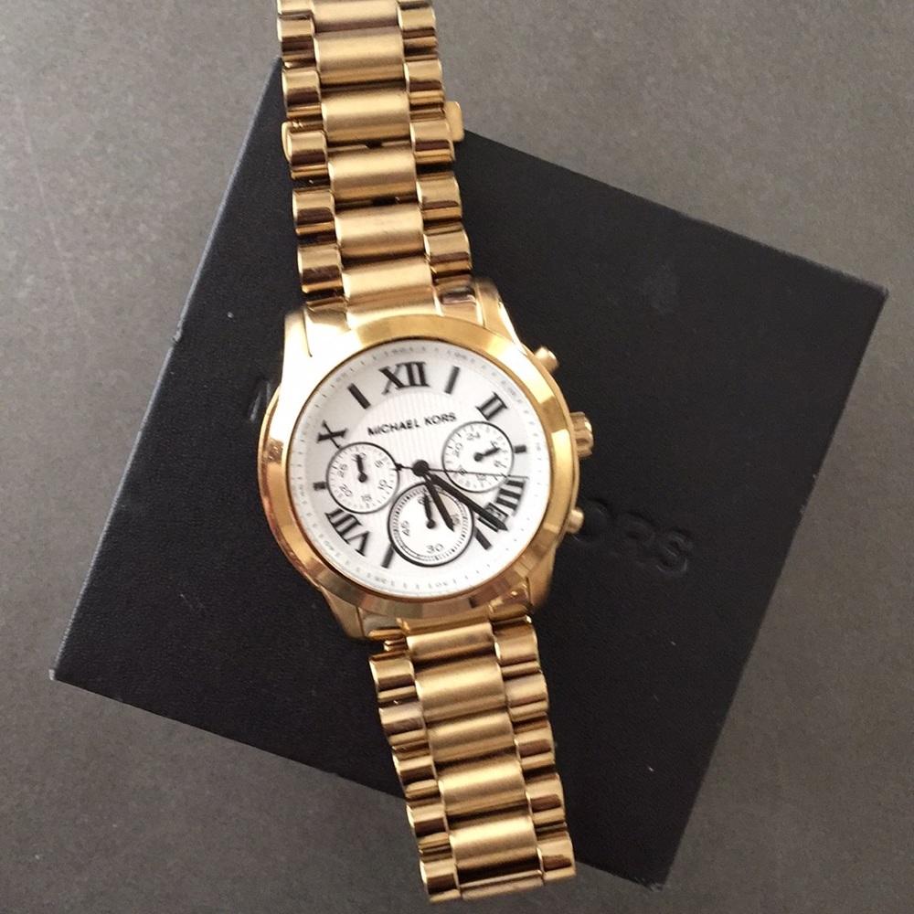 Michael Kors gold watch
